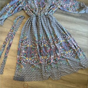 Floral Patterned Maxi Dress